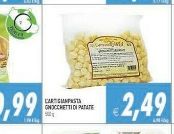 Gros Gnocchi di patate offerta