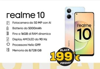 Euronics realme 10 offerta