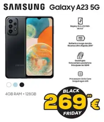 Euronics Galaxy A14 SAMSUNG Galaxy A23 5G offerta