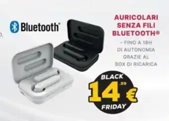 Euronics AURICOLARI SENZA FILI BLUETOOTHⓇ offerta