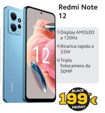 Euronics Redmi Note 12 offerta