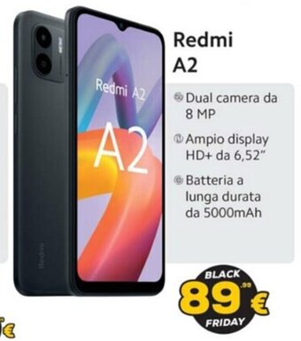 Euronics Redmi A2 offerta
