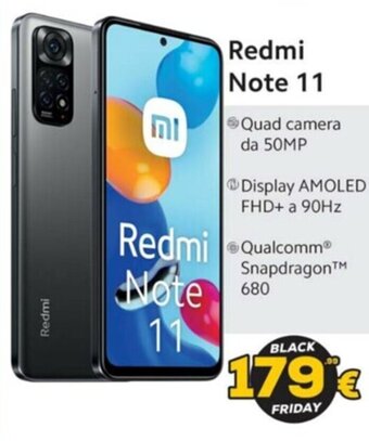 Euronics Redmi Note 11 offerta