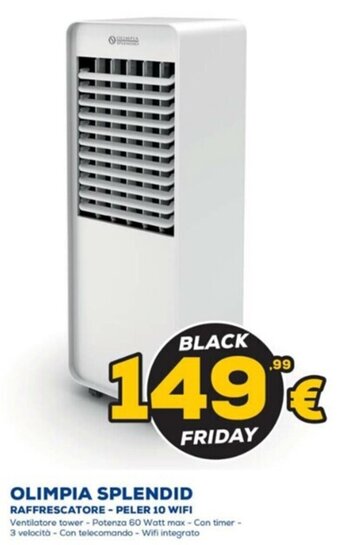 Euronics OLIMPIA SPLENDID RAFFRESCATORE - PELER 10 WIFI offerta