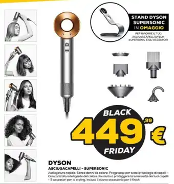 Euronics DYSON ASCIUGACAPELLI - SUPERSONIC offerta