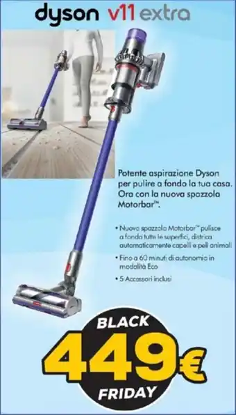 Euronics dyson v11 extra offerta