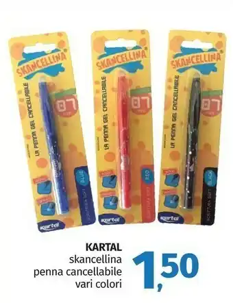 Karel Kartal Skancellina Penna Cancellabile