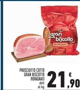 Rovagnati prosciutto cotto gran biscotto