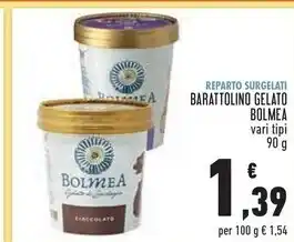 Conad Bolmea barattolino gelato offerta