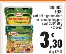Conad Berni condiriso offerta