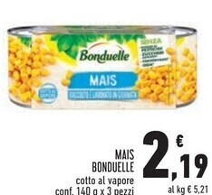 Conad City Bonduelle mais offerta