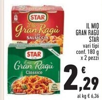 Conad Star il mio gran ragu offerta