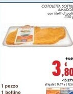 Conad City Amadori cotoletta sottile offerta