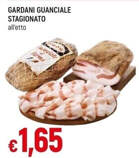 Famila Gardani guanciale stagionato offerta