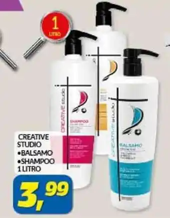 Risparmio Casa CREATIVE STUDIO BALSAMO SHAMPOO 1 LITRO offerta