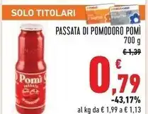 Conad Pomì passata di pomodoro offerta