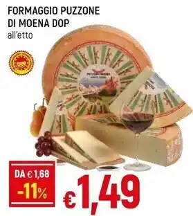 Famila Puzzone di moena formaggio dop offerta