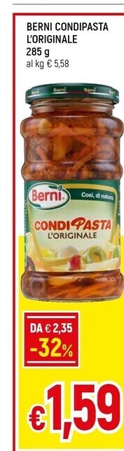 Famila Berni condipasta l'originale 285 g offerta
