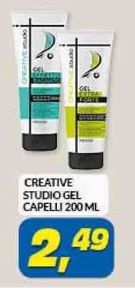 Risparmio Casa CREATIVE STUDIO GEL CAPELLI 200 ML offerta