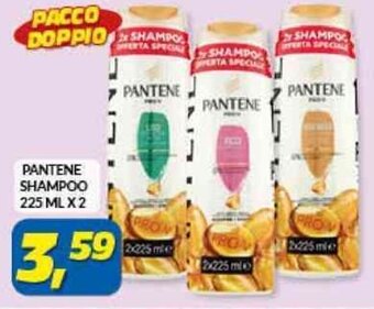 Risparmio Casa PANTENE SHAMPOO 225 ml x 2 offerta