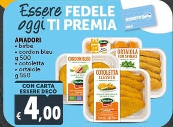 Gourmet Déco Amadori birbe offerta