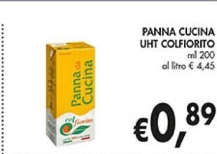 Coal Colfiorito panna cucina uht offerta