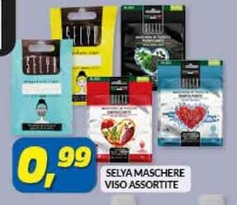 Risparmio Casa SELYA MASCHERE VISO ASSORTITE offerta