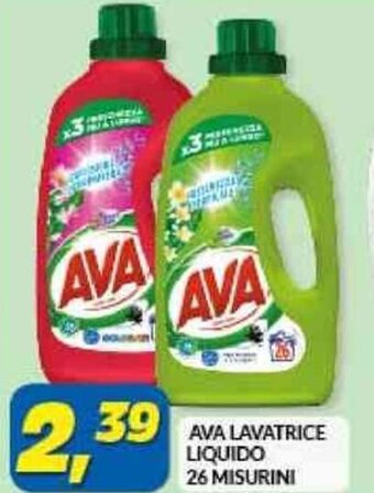 Risparmio Casa AVA LAVATRICE LIQUIDO 26 MISURINI offerta