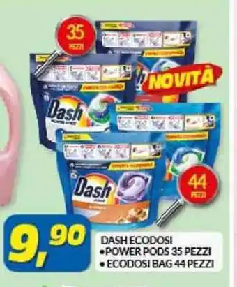 Risparmio Casa Dash POWER PODS 35 PEZZI ECODOSI BAG 44 PEZZI offerta