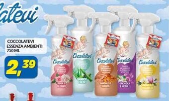 COCCOLATEVI ESSENZA AMBIENTI 750 ML