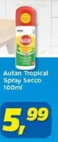 Risparmio Casa Autan Tropical Spray Secco 100 ml offerta