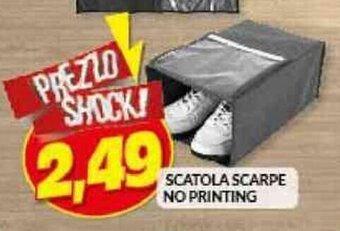 Risparmio Casa SCATOLA SCARPE NO PRINTING offerta