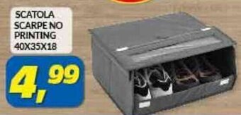 Risparmio Casa SCATOLA SCARPE NO PRINTING 40X35X18 offerta