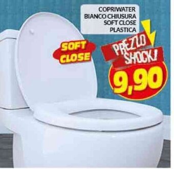 Risparmio Casa COPRIWATER BIANCO CHIUSURA SOFT CLOSE PLASTICA offerta