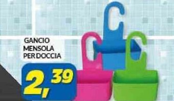 Risparmio Casa GANCIO MENSOLA PER DOCCIA offerta
