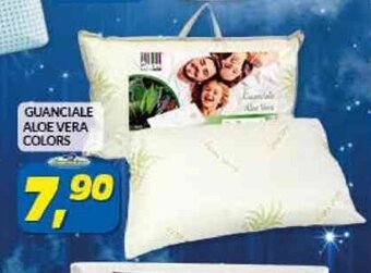 Risparmio Casa GUANCIALE ALOE VERA COLORS offerta