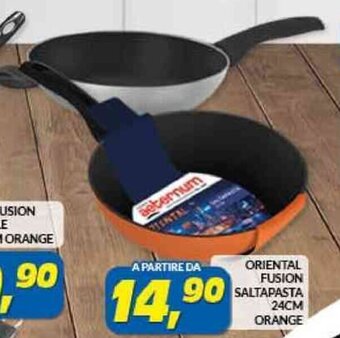 Risparmio Casa ORIENTAL FUSION SALTAPASTA 24CM ORANGE offerta