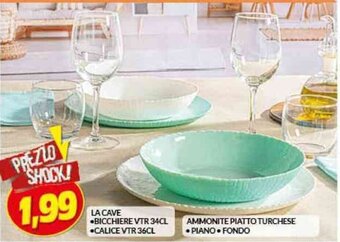 Risparmio Casa LA CAVE BICCHIERE VTR 34CL CALICE VTR 36CL offerta