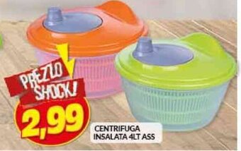 Risparmio Casa CENTRIFUGA INSALATA 4LT ASS offerta