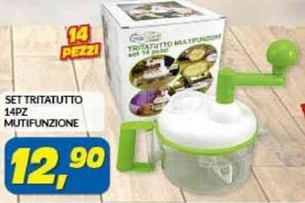 Risparmio Casa SET TRITATUTTO 14PZ MUTIFUNZIONE offerta