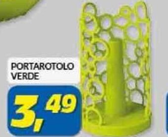 Risparmio Casa PORTAROTOLO VERDE offerta