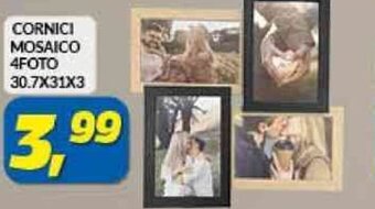 Risparmio Casa CORNICI MOSAICO 4FOTO 30.7X31X3 offerta