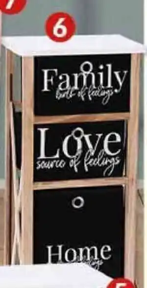 Risparmio Casa MOBILETTO LEGNO 3CASS 34X25XH77CM. offerta