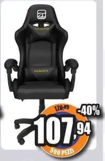 Unieuro Gaming Chair offerta