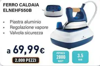 Unieuro FERRO CALDAIA ELNEHF550B offerta
