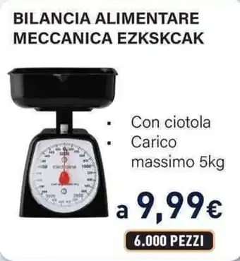 Unieuro BILANCIA ALIMENTARE MECCANICA EZKSKCAK offerta