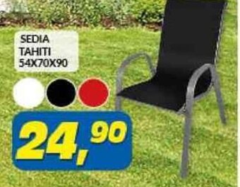 Risparmio Casa SEDIA TAHITI 54X70X90 offerta