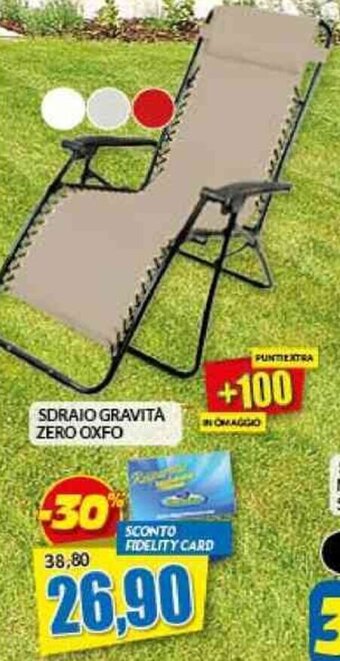 Risparmio Casa SDRAIO GRAVITA ZERO OXFO offerta
