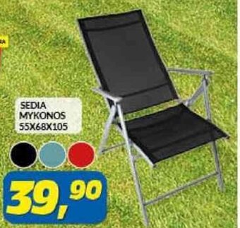 Risparmio Casa SEDIA MYKONOS 55X68X105 offerta