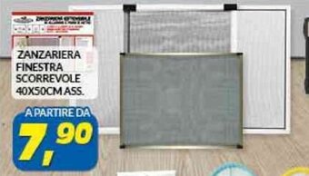 Risparmio Casa ZANZARIERA FINESTRA SCORREVOLE 40X50CMASS. offerta